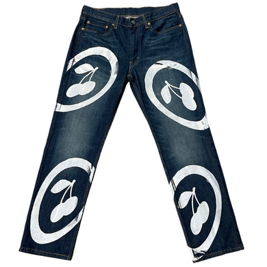 514 Cherry Logo Denim (Burch)